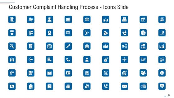 Customer Complaint Handling Process Ppt PowerPoint Presentation Complete Deck With Slides