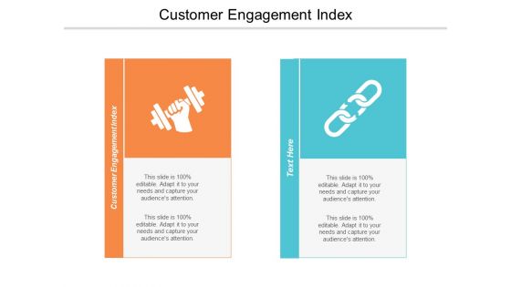 Customer Engagement Index Ppt Powerpoint Presentation Infographic Template Brochure Cpb