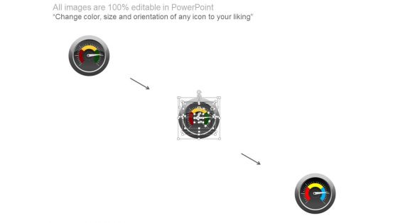 Customer Engagement Level Display Powerpoint Layout