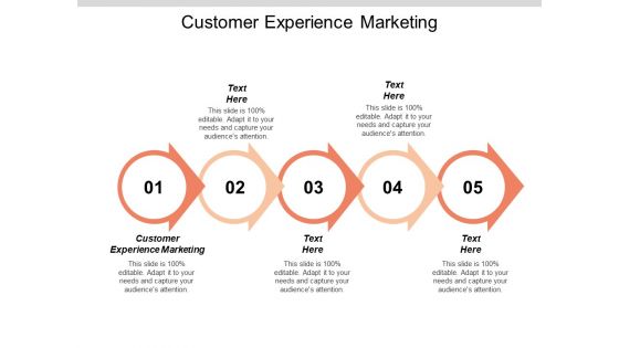 Customer Experience Marketing Ppt PowerPoint Presentation Infographics Clipart Cpb