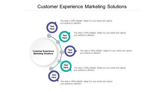 Customer Experience Marketing Solutions Ppt PowerPoint Presentation Diagram Templates Cpb