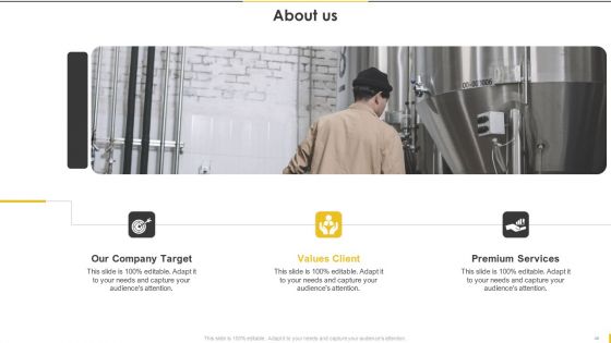 Customer Goods Production Company Profile Ppt PowerPoint Presentation Complete Deck With Slides