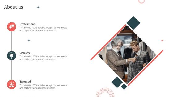 Customer In Store Purchase Experience About Us Ppt PowerPoint Presentation Gallery Aids PDF