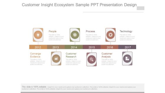 Customer Insight Ecosystem Sample Ppt Presentation Design