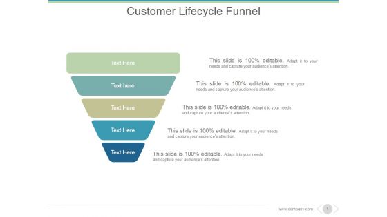 Customer Lifecycle Funnel Ppt PowerPoint Presentation Layout Customer Lifecycle Funnel Ppt PowerPoint Presentation Layout