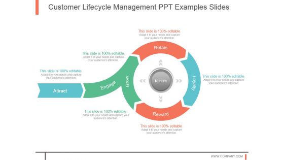 Customer Lifecycle Management Ppt Examples Slides