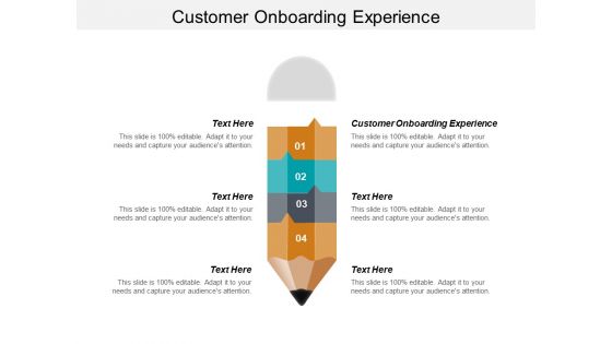 Customer Onboarding Experience Ppt PowerPoint Presentation Summary Rules Cpb
