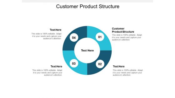 Customer Product Structure Ppt PowerPoint Presentation Portfolio Slide Portrait Cpb
