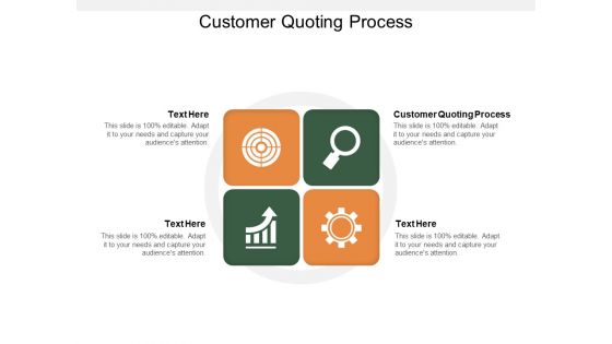 Customer Quoting Process Ppt PowerPoint Presentation Ideas Deck Cpb