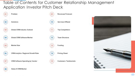Customer Relationship Management Application Investor Pitch Deck Ppt PowerPoint Presentation Complete Deck With Slides