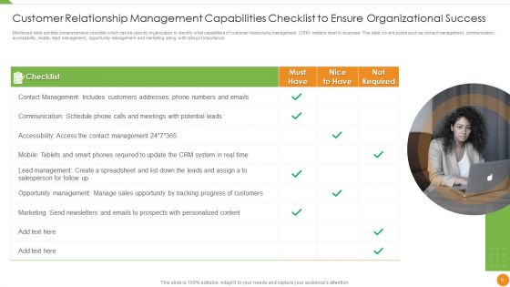 Customer Relationship Management Capabilities Ppt PowerPoint Presentation Complete Deck With Slides