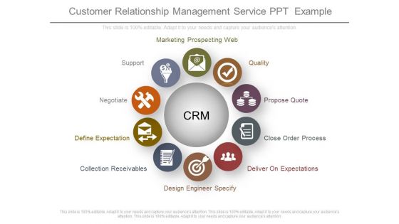 Customer Relationship Management Service Ppt Example