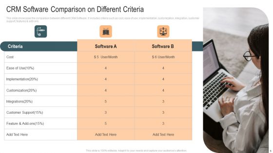 Customer Relationship Management System Comparative Analysis Ppt PowerPoint Presentation Complete With Slides