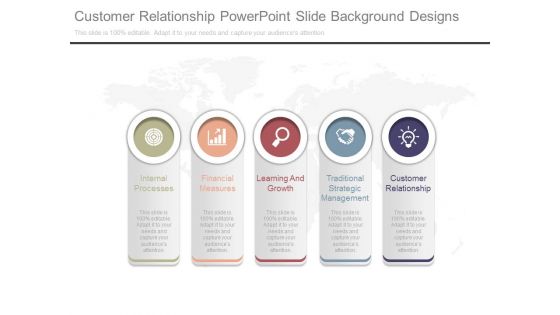 Customer Relationship Powerpoint Slide Background Designs
