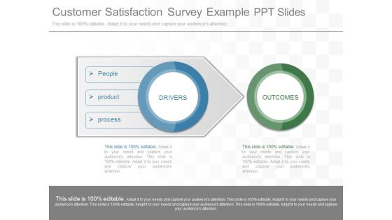 Customer Satisfaction Survey Example Ppt Slides