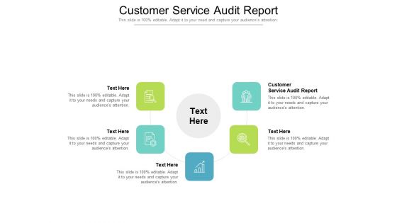 Customer Service Audit Report Ppt PowerPoint Presentation Portfolio File Formats Cpb Pdf