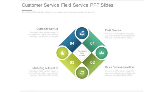 Customer Service Field Service Ppt Slides