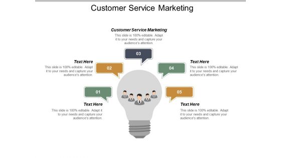 Customer Service Marketing Ppt Powerpoint Presentation Deck Cpb