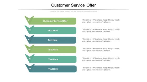 Customer Service Offer Ppt PowerPoint Presentation Pictures Graphic Tips Cpb Pdf
