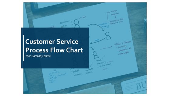 Customer Service Process Flow Chart Ppt PowerPoint Presentation Complete Deck With Slides