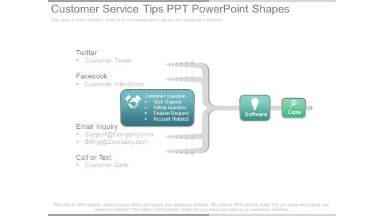 Customer Service Tips Ppt Powerpoint Shapes Customer Service Tips Ppt Powerpoint Shapes