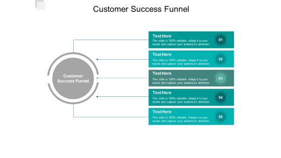 Customer Success Funnel Ppt PowerPoint Presentation Professional Ideas Cpb