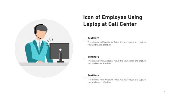 Customer Support Icon Center Organization Ppt PowerPoint Presentation Complete Deck With Slides