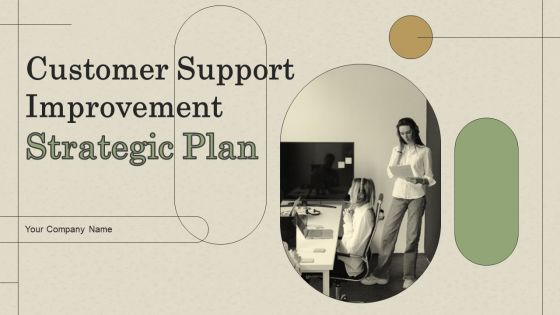 Customer Support Improvement Strategic Plan Ppt PowerPoint Presentation Complete Deck With Slides