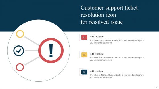 Customer Support Ticket Resolution Ppt PowerPoint Presentation Complete Deck With Slides