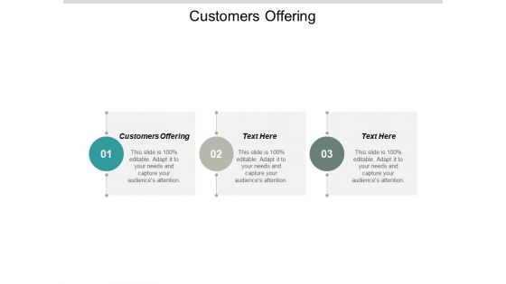 Customers Offering Ppt PowerPoint Presentation Styles Smartart Cpb