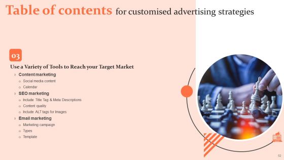 Customised Advertising Strategies Ppt PowerPoint Presentation Complete Deck With Slides