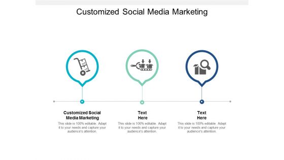 Customized Social Media Marketing Ppt PowerPoint Presentation Layouts Structure Cpb