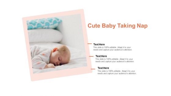Cute Baby Taking Nap Ppt PowerPoint Presentation File Inspiration PDF