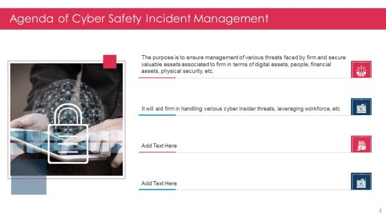Cyber Safety Incident Management Ppt PowerPoint Presentation Complete Deck With Slides
