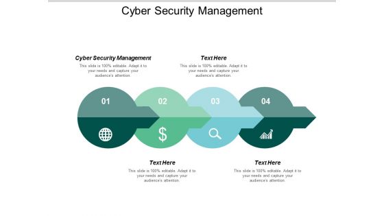 Cyber Security Management Ppt PowerPoint Presentation File Maker Cpb