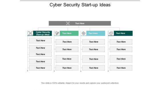 Cyber Security Start Up Ideas Ppt PowerPoint Presentation Inspiration Summary Cpb