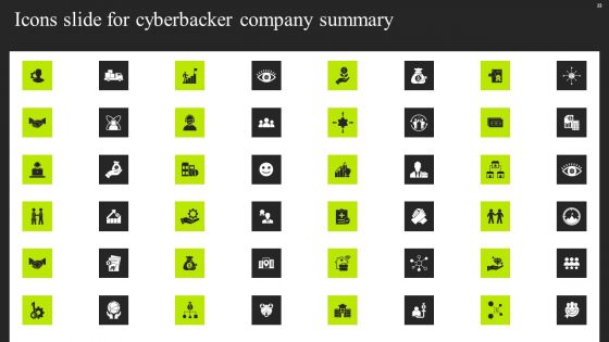 Cyberbacker Company Summary Ppt PowerPoint Presentation Complete With Slides