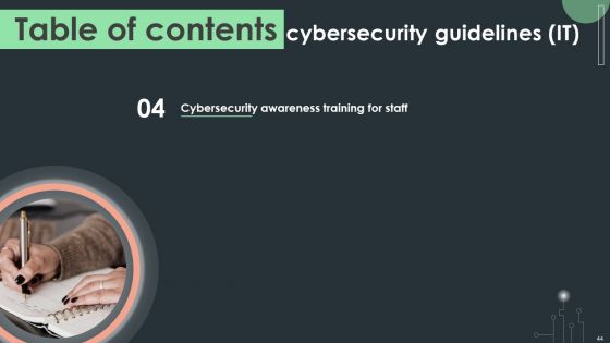 Cybersecurity Guidelines IT Ppt PowerPoint Presentation Complete Deck With Slides