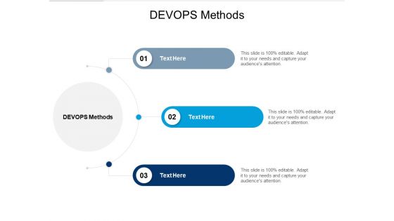 DEVOPS Methods Ppt PowerPoint Presentation Layouts Graphics Tutorials Cpb