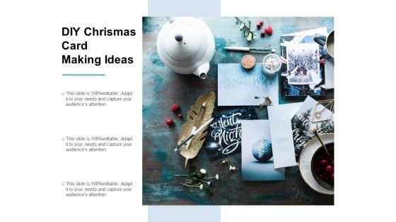 DIY Chrismas Card Making Ideas Ppt PowerPoint Presentation Summary Diagrams