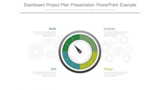 Dashboard Project Plan Presentation Powerpoint Example