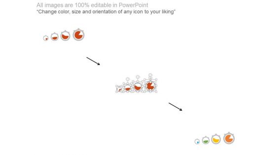 Dashboard With Increasing Values Powerpoint Slides