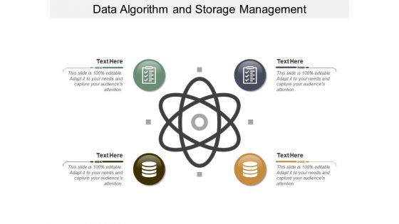 Data Algorithm And Storage Management Ppt PowerPoint Presentation Icon Background Images