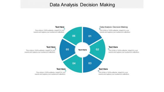 Data Analysis Decision Making Ppt PowerPoint Presentation File Graphics Pictures Cpb
