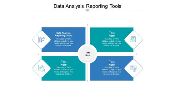 Data Analysis Reporting Tools Ppt PowerPoint Presentation Professional Layout Cpb Pdf