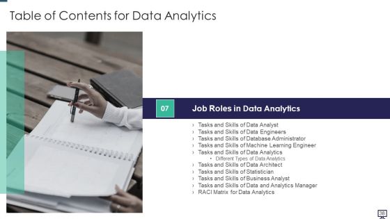 Data Analytics Ppt PowerPoint Presentation Complete With Slides