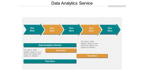 Data Analytics Service Ppt PowerPoint Presentation Ideas Background Images Cpb