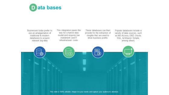 Data Bases Storage Currency Ppt PowerPoint Presentation Outline