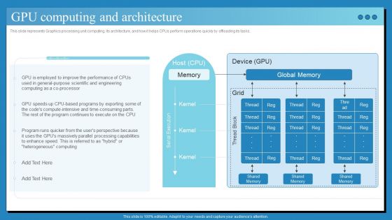 Data Center Infrastructure Technologies GPU Computing And Architecture Topics PDF