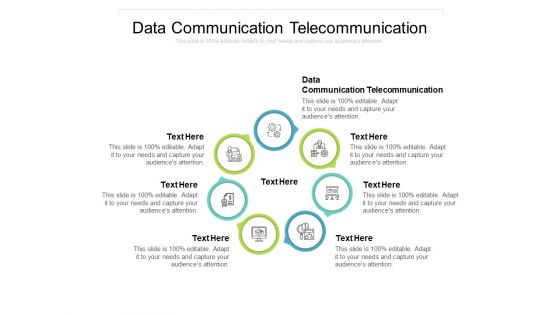 Data Communication Telecommunication Ppt PowerPoint Presentation Model Display Cpb